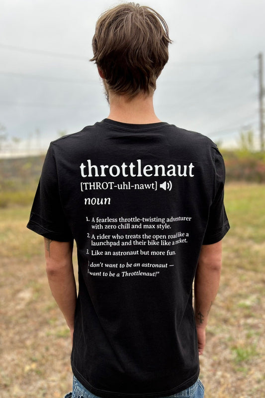 What is a Throttlenaut t-shirt black