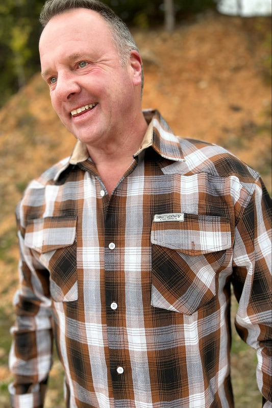 Whiskey Trail Plaid flannel