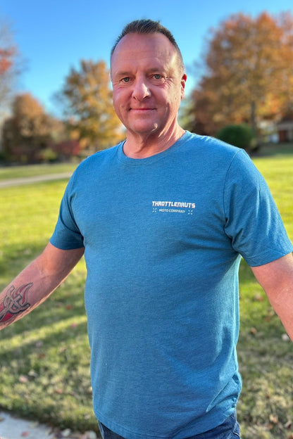 Spacerider Tee, Moon Shot T-shirt, moto style, moto apparel